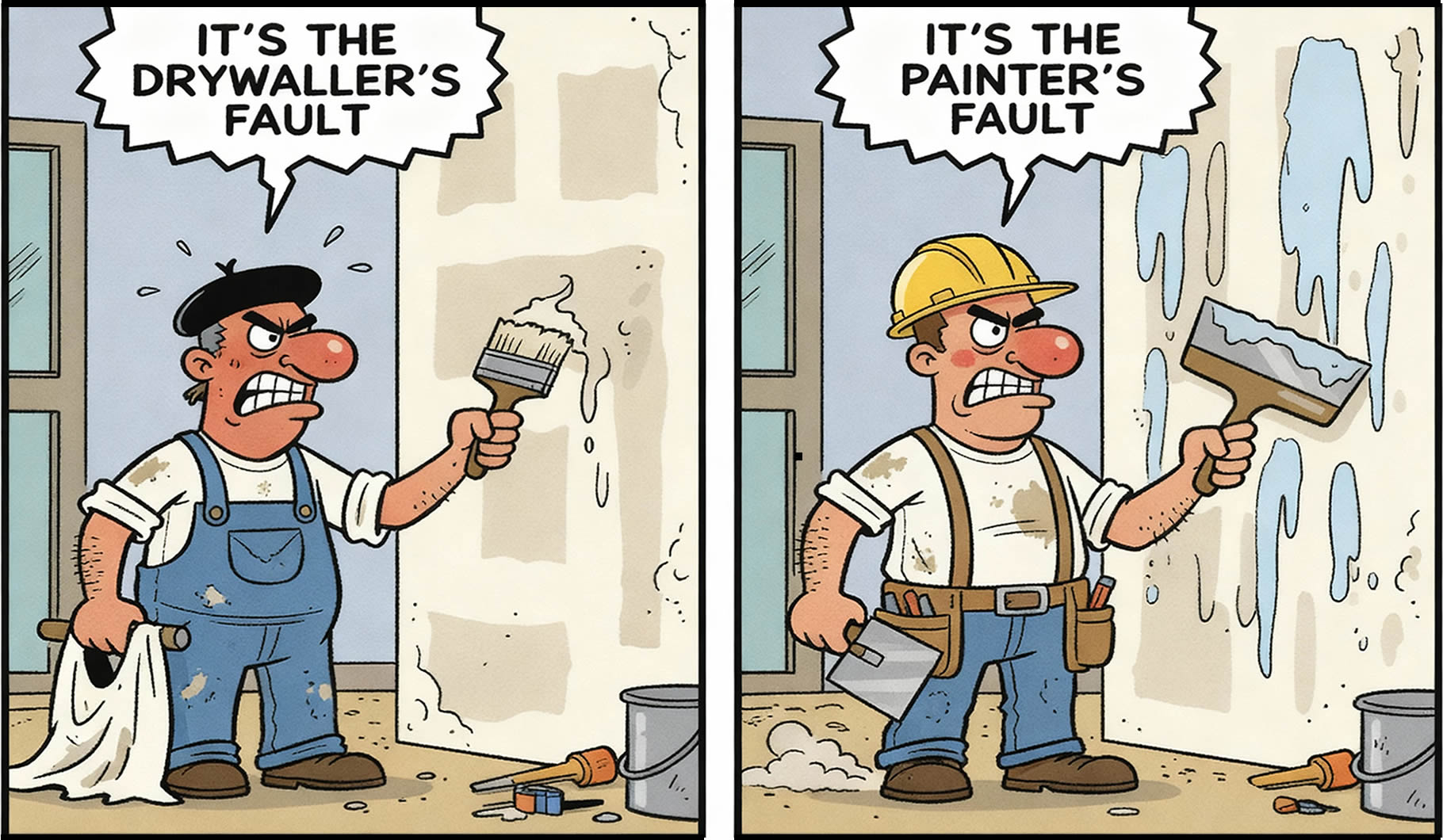 One Contractor, Two Trades: Why It Pays to Have the Same Team Handle Drywall & Paint